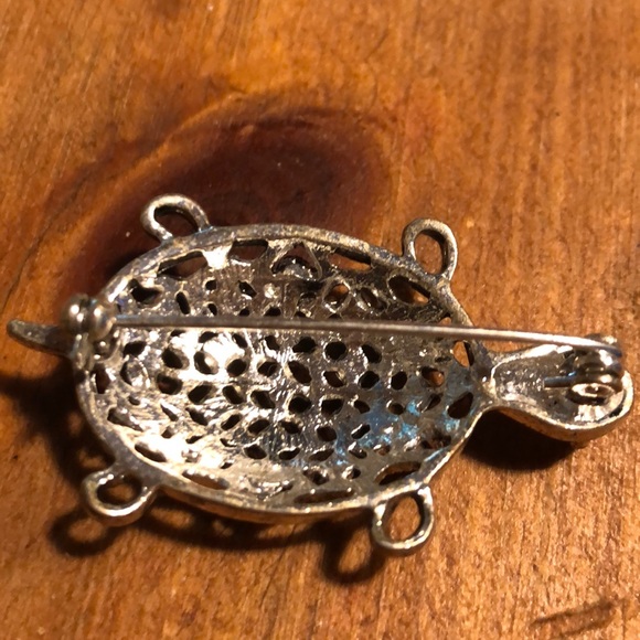 Marcasite Pin - Picture 2 of 2